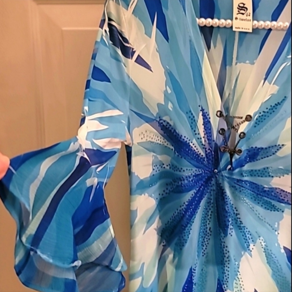 S-twelve NWOT Stunning Dress Sz L